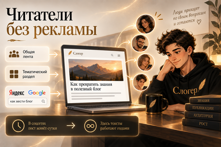 Пост в ленте и в поиске